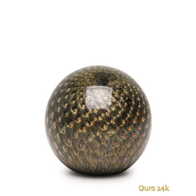 peso-tela-bola-preto-com-ouro