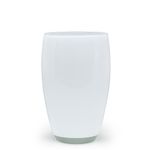 Vaso AD4 Branco Murano Cristais Cadoro