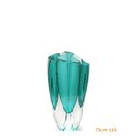 vaso-triangular-n-3-verde-com-ouro
