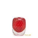 Vaso-quadrado-3-tela-vermelho-com-ouro