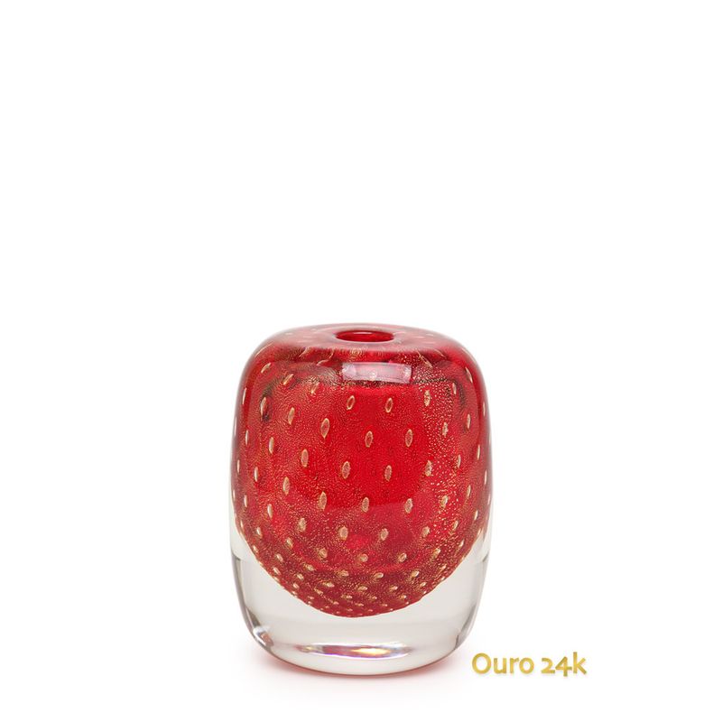 Vaso-quadrado-3-tela-vermelho-com-ouro