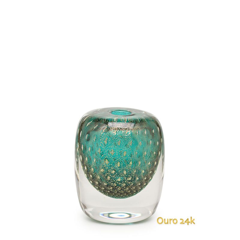 vaso-quadrado-3-tela-verde-com-ouro