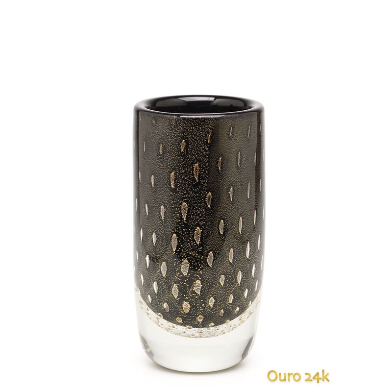 vaso-cilindrico-2-tela-preto-com-ouro
