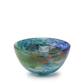 Bowl Planeta Terra Murano Cristais Cadoro