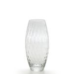 Vaso Oliva P Baloton Transparente Murano Cristais Cadoro