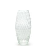 Vaso Oliva G Baloton Transparente Murano Cristais Cadoro