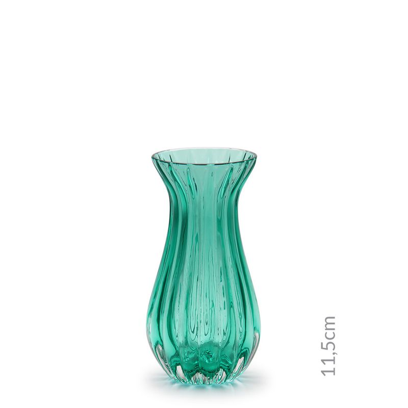 Mini Vasinho M61 Verde Murano Cristais Cadoro