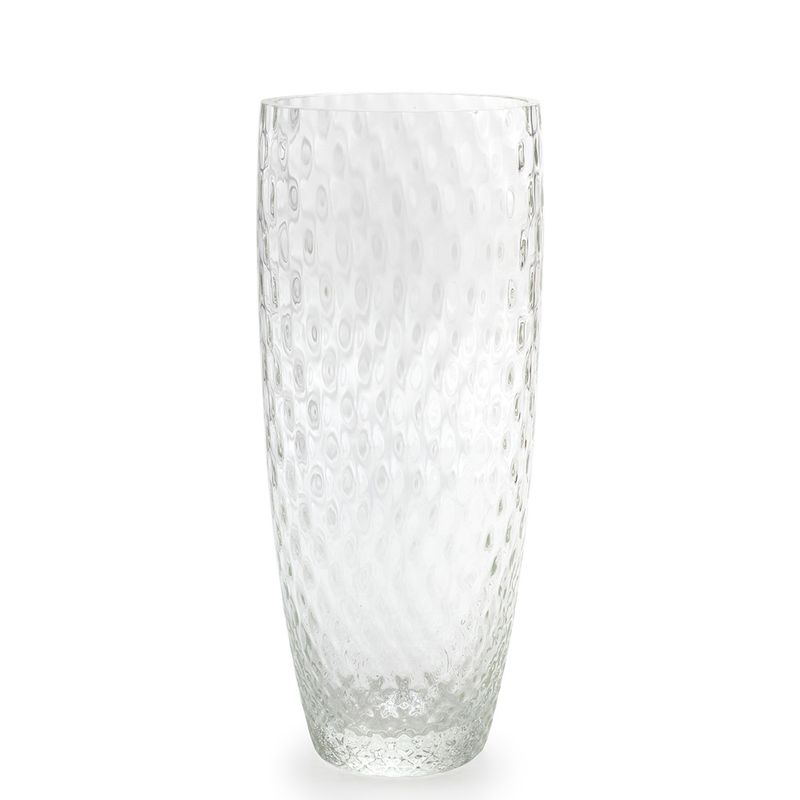 Vaso AD3 Baloton Transparente Murano Cristais Cadoro