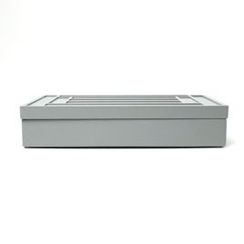 Caixa Decorativa Iane Cinza (28x14cm)