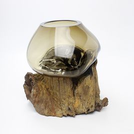 Vaso Tronco Fumê - 002