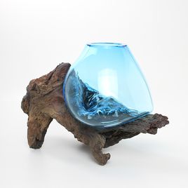 Vaso Tronco Água-marinha - 015