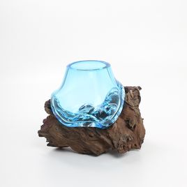 Vaso Tronco Água-marinha - 016