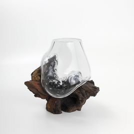 Vaso Tronco Transparente - 019