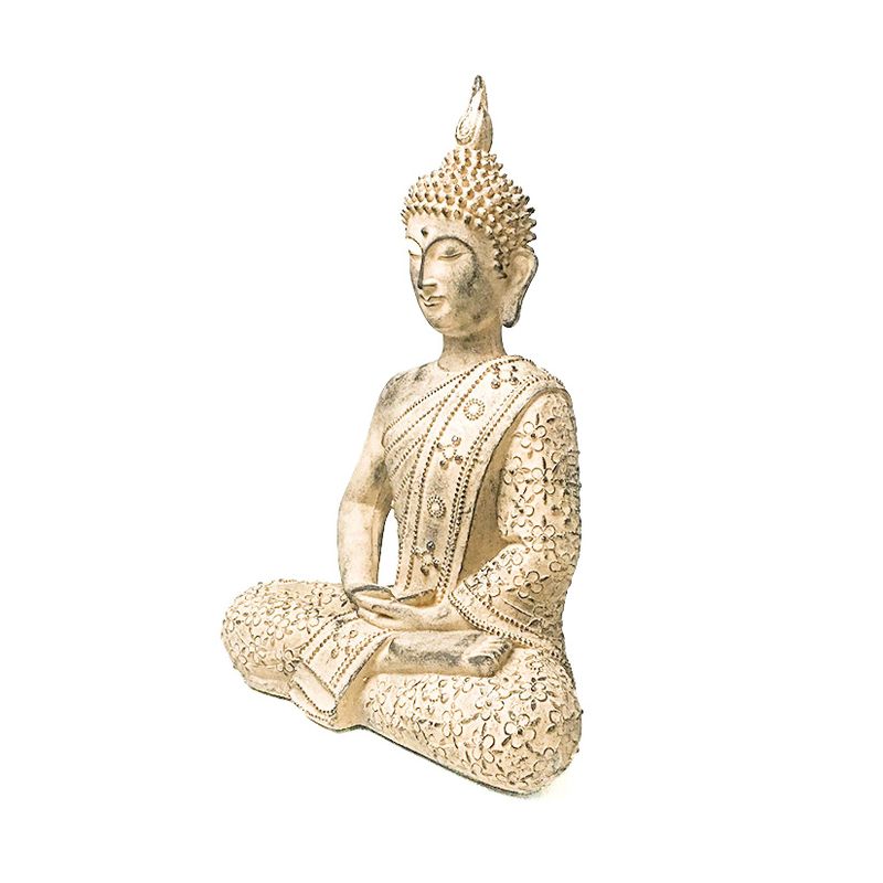 Figura Decorativa Grand Buda Dhyna Mudra Gold