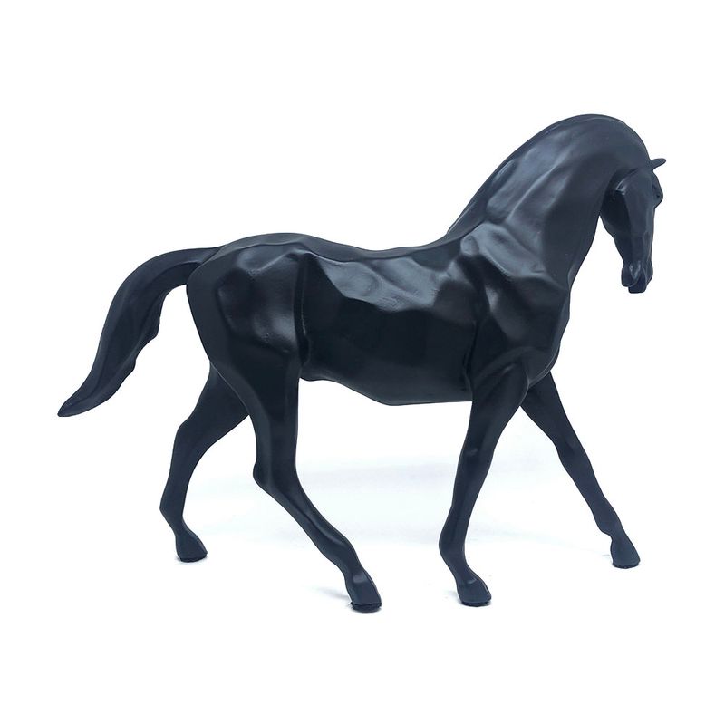 Escultura Cavalo - Preto