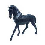 Escultura Cavalo - Preto