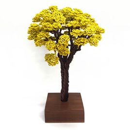 Escultura Árvore Ipê Amarelo G