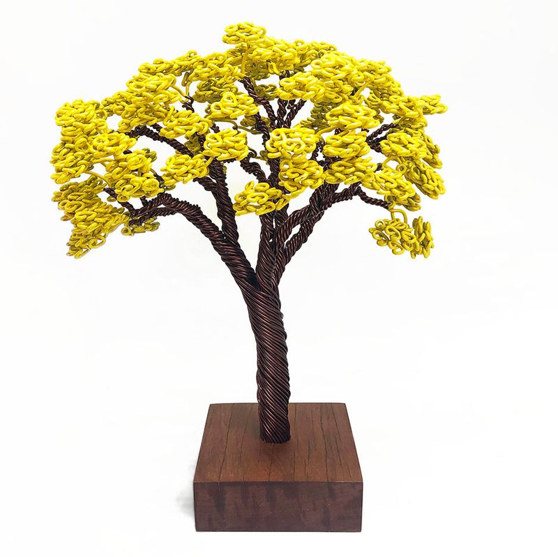 Escultura Árvore Ipê Amarelo G