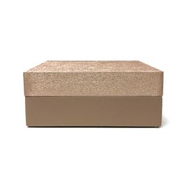 Caixa Decorativa Bela Rose Gold (17x17cm)