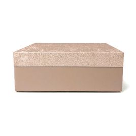 Caixa Decorativa Bela Rose Gold (19x19cm)