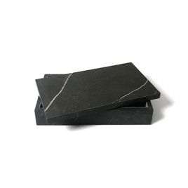 Caixa Decorativa Grécia Cinza (33x19cm)