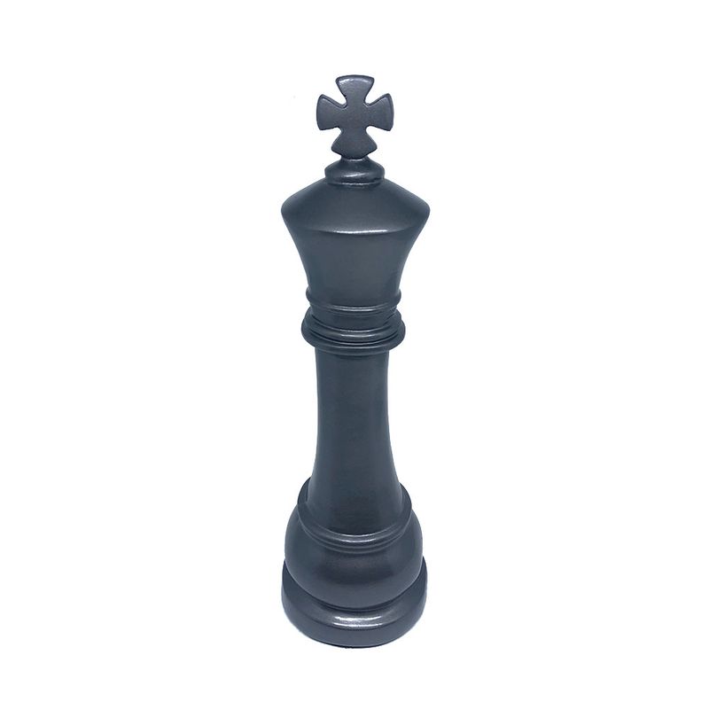 Por que a peça que representa o Rei no xadrez é fabricada com uma