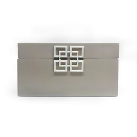 Caixa Decorativa Retangular Element Nude P (22x16cm)