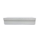 Caixa Decorativa Retangular Lua Off White P (26x13cm)