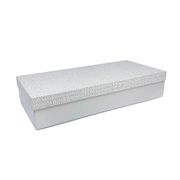 Caixa Decorativa Bertha Off White (26x13cm)