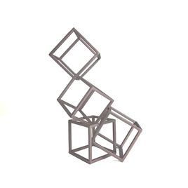 Escultura Cubos P Rose