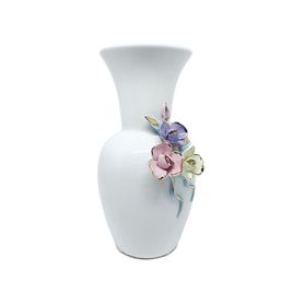 Vasinho Floral N°2 Branco em Porcelana