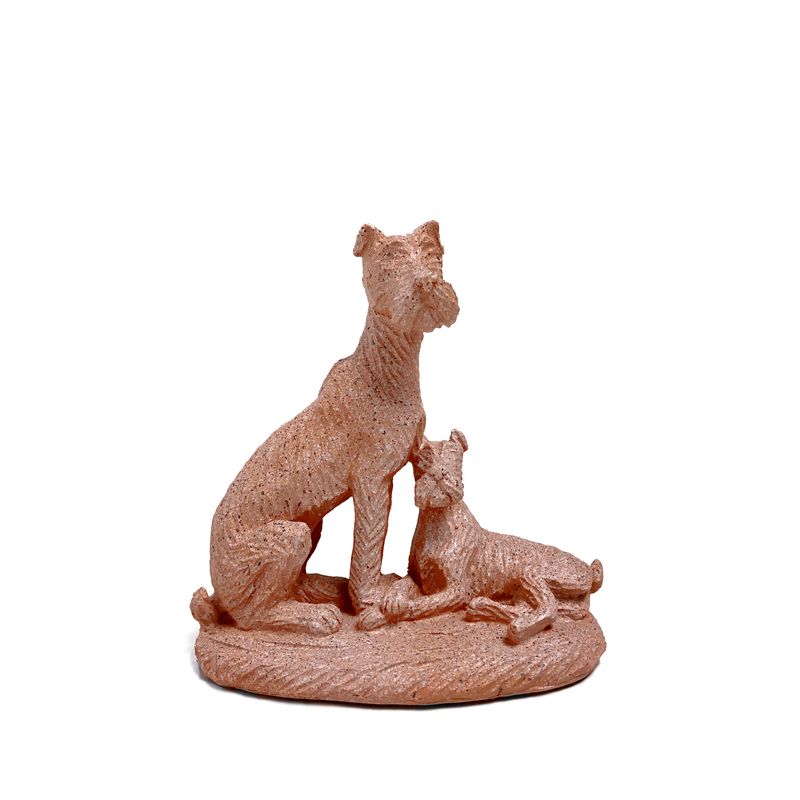 Figura Cachorros Cor Coral