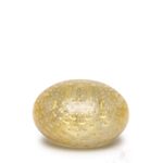 peso-tela-achatado-transparente-com-ouro