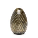 peso-tela-oval-preto-com-ouro