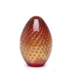 peso-tela-oval-vermelho-com-ouro