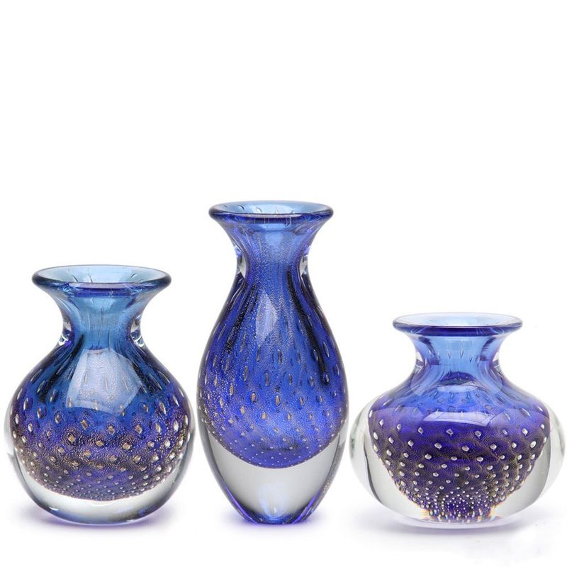 trio-de-vasos-mini-tela-azul-com-ouro