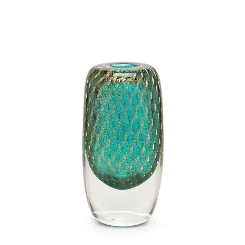 vaso-quadrado-2-tela-verde-com-ouro