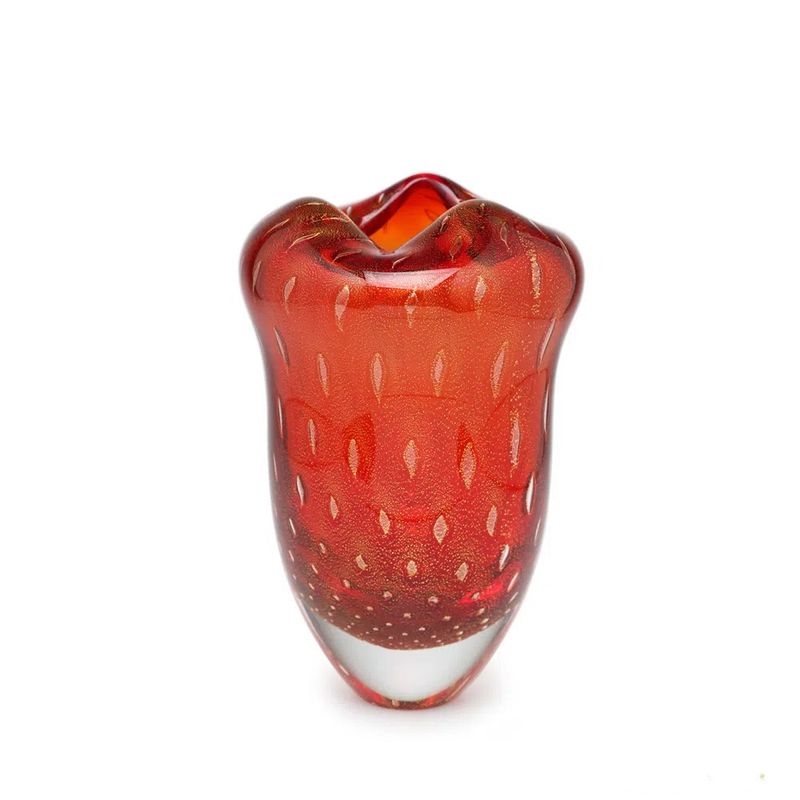 vaso-oceano-mini-2-tela-vermelho-com-ouro