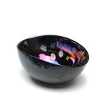 Bowl de Murano Preto Iridescente com Murinas Yalos