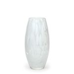 Vaso Oliva P Cacos Branco Murano Cristais Cadoro