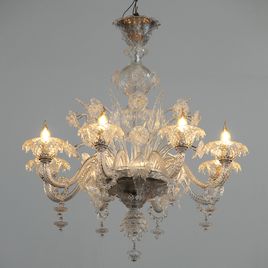 Lustre de Murano Transparente