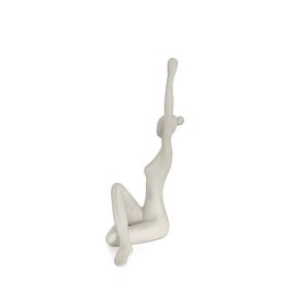 Figura Bailarina Cor Off White