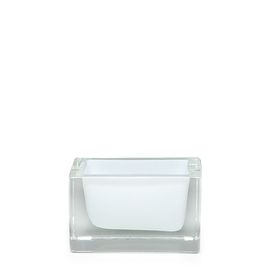 Porta Clips Branco Murano Cristais Cadoro