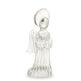 Anjinho Frisado Transparente Murano Cristais Cadoro